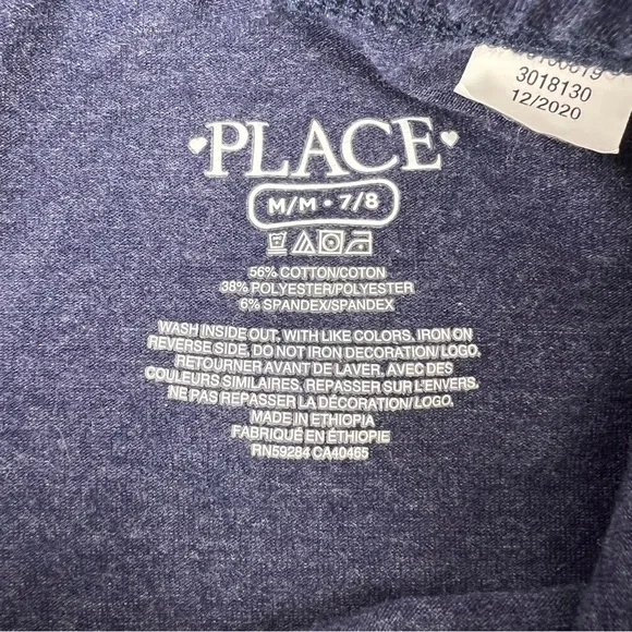 Children’s Place - Girl’s Pants - 2 PK - Pink and Blue - Size 7/8 - Picture 5 of 7